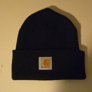 Carhartt Dark Knit Beanie with Logo
